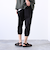 【Duckster/ダックスター】ストレッチツイル リブクロップドパンツ