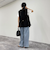 リネン混Ｖカラージレ