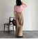 ハイツイストコットンTシャツ