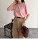 ハイツイストコットンTシャツ