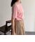 ハイツイストコットンTシャツ