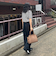 ハイツイストコットンTシャツ