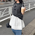2WAYギャザーレイヤードスカート