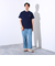 【GLOSTER/グロスター】オープンエンド天竺フレブルポケT クルーネックTシャツ
