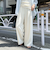 ミニマルリラックスイージーパンツ