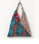 アフリカン柄三角トートバッグ