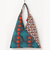 アフリカン柄三角トートバッグ