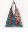 アフリカン柄三角トートバッグ