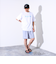 表情連続プリント スマーフ フロントTシャツ?