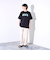 表情連続プリント スマーフ フロントTシャツ?