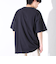 表情連続プリント スマーフ フロントTシャツ?