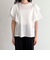 ラッフルショルダー半袖Tシャツ