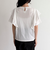 ラッフルショルダー半袖Tシャツ