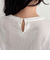 ラッフルショルダー半袖Tシャツ