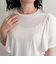 ラッフルショルダー半袖Tシャツ