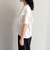 ラッフルショルダー半袖Tシャツ