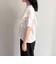 ラッフルショルダー半袖Tシャツ