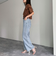 ラッフルショルダー半袖Tシャツ