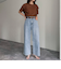 ラッフルショルダー半袖Tシャツ