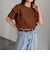 ラッフルショルダー半袖Tシャツ