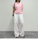 ラッフルショルダー半袖Tシャツ