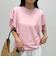 ラッフルショルダー半袖Tシャツ