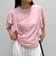 ラッフルショルダー半袖Tシャツ