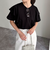 ラッフルショルダー半袖Tシャツ