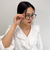 調光レンズボストンサングラス