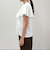 ラッフルカットソーブラウス