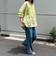 コットンギャザーオーバーブラウス