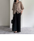 シアーフーディハーフスリーブシャツ
