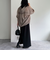 シアーフーディハーフスリーブシャツ