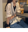 ストライプシアーシャツ