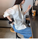 ストライプシアーシャツ