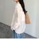 ストライプシアーシャツ