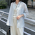 ストライプシアーシャツ