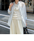 ストライプシアーシャツ