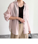 ストライプシアーシャツ