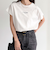 袖折り返しちびロゴTシャツ