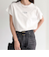 袖折り返しちびロゴTシャツ