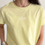 袖折り返しちびロゴTシャツ