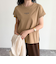 袖折り返しちびロゴTシャツ