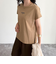 袖折り返しちびロゴTシャツ