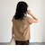 袖折り返しちびロゴTシャツ