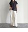 袖折り返しちびロゴTシャツ