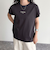 袖折り返しちびロゴTシャツ