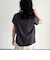 袖折り返しちびロゴTシャツ