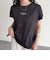 袖折り返しちびロゴTシャツ