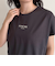 袖折り返しちびロゴTシャツ